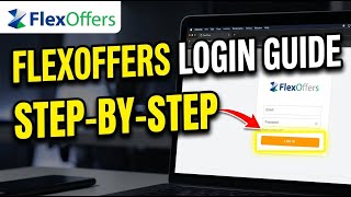 How to login to FlexOffers to access merchant deals - Step By Step