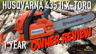 One Year With a Husqvarna 435 II XTORQ Chainsaw | Owner's Review