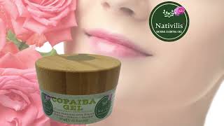 Nativilis Copaiba Gel Rosa Damascena Blend Face Skin Body Video 1280 × 720px