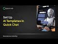 How to create AI Powered WhatsApp Template in Quick Chat