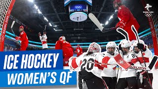 ROC vs Switzerland - Women's Ice Hockey Quarterfinal | Full Replay | #Beijing2022
