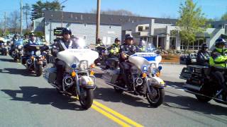 Chief Michael Maloneys Funeral - Motorcycle procession