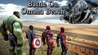 [Episode-1] Rise Of Heroes : Battle On Omaha Beach | Ultimate Epic Battle Simulator 2 | UEBS 2