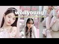 WONYOUNG MORNING ROUTINE 🍓🎀 living like wonyoung for a day || pilates, skincare, makeup (motivation)