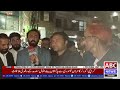 pti leader arsalan choudhary bhi protest me poch gaye abc news pakistan