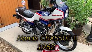 For sale - swap Super rare conditioned - classic Honda CBX550 FII 1982 - by Time Travel Collectables