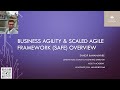 Agility Academy: Business Agility & Scaled Agile Framework Overview