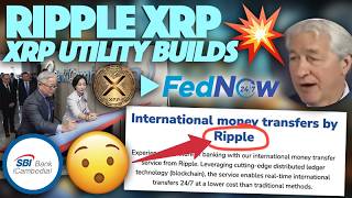 Ripple XRP: Jamie Dimon Passively Endorses XRP Useage Through FedNow & XRP Utility For SBI Cambodia