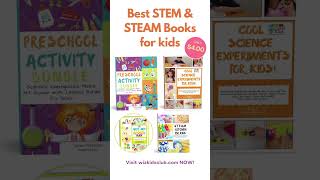 #diyengineering #funlearning BEST STEM AND STEAM BOOKS FOR KIDS!