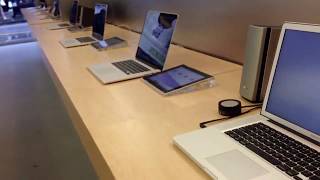 INSIDE THE APPLE STORE "CHARLESTON SC"