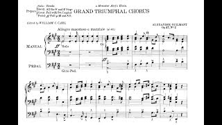 GUILMANT Grand Triumphal Chorus, op. 47# 2