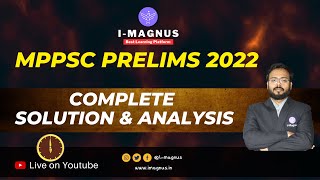 MPPSC Prelims 2022   ||  Complete Solution and Analysis By :- Kuldeep Sir