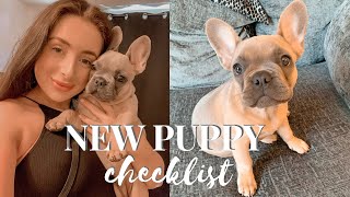 NEW PUPPY HAUL | PUPPY ESSENTIALS - Everything You Need To Buy For Your New Puppy | My Frenchie Pup