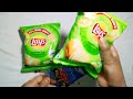 satisfing lays chips opening video and bikaji kuch kuch namkeen asmr