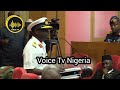 Full Video: Nigeria Senate Screens the New Chief of Naval Staff, Rear Admiral I. Abbas