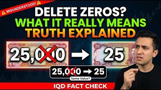 🚨 What “Deleting the Zeros” Really Means — Here’s the True Explanation🔥⚡🚨RV News 2026 🔊Iraqi dinar