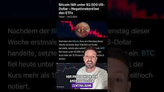 📉Bitcoin Crash ohne folgen 🚀 #kryptos #news #bitcoin #crash