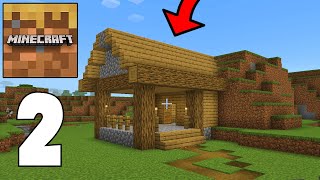 Minecraft Trial - 2024 Survival Gameplay Part 2 - HOUSE BUILDING