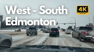 Explore West Edmonton and South Edmonton | 4K Driving Tour Alberta