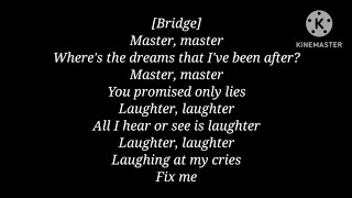 Metallica - Master Of Puppets [Lyrics]