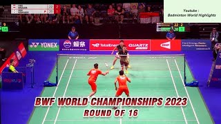 🇮🇩✨Muhammad Shohibul Fikri/Bagas Maulana 🆚 🇯🇵✨Takuro Hoki/Yugo Kobayashi ✨🔥#bwc2023 - R16