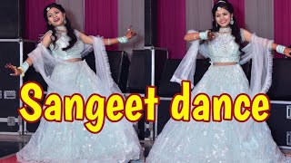 Sangeet dance ||Ballay Ballay||Mai chali||Wedding dance||Bride Dance||PART-1||Pooja Deepak Pant||