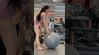 #健身美女 #肤白貌美 #完美身材 #清纯甜美 #李青青 #asianbeauty #gymmotivation #gymgirl #gym