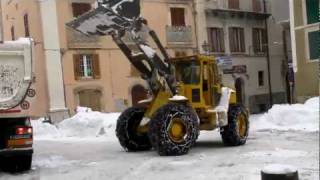 Palena 7 febbraio 2012 - Comincia la rimozione della neve..di N.Napoleone - Parte 2