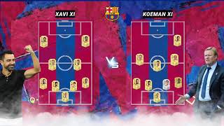 Barcelona News Updates - Pick Your Barcelona Line-Up! Xavi or Koeman