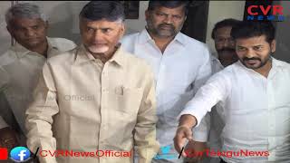 చంద్రబాబు వస్తే.. రేవంత్ హడావుడి చూశారా..? l Chandrababu Pays Condolence To Jaipal Reddy Family |CVR