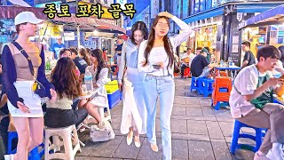 [4K] 서울 종로 포장마차 거리의 레트로한 느낌을 함께 느끼며 걸어주세요 #SEOUL#KOREA#4K#JUST WALK