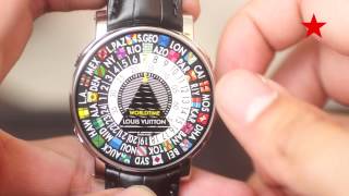 Louis Vuitton Escale Worldtime,  A WorldTimer With No Hands