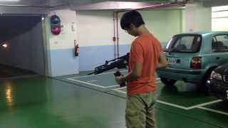 WE G39 RAS Airsoft Gas BB Gun: Full Auto