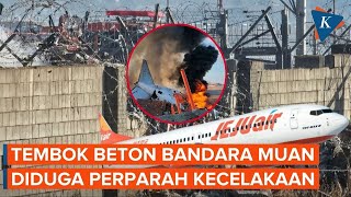 Tembok Beton Bandara Muan Biang Kerok Fatalnya Kecelakaan Jeju Air?