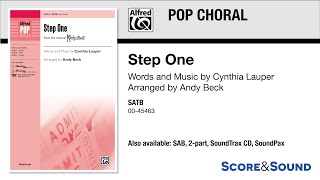 Step One, arr. Andy Beck – Score & Sound