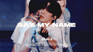 220703 에이티즈 윤호 - 'Say My Name' :: ATEEZ YUNHO FOCUS 4K FANCAM (2 Angles Mixed)