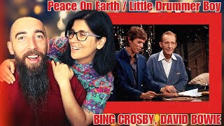 Bing Crosby, David Bowie - Peace On Earth / Little Drummer Boy (REACTION) with my wife