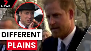 Prince William and Prince Harry face different battles | 7 News Australia