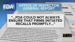 FDA Investigation: Recalled Foods Remain In Stores Days After Recall