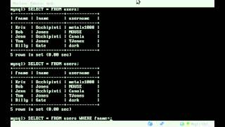 MySQL - Search Multipule Fields in Database - BASH - Linux