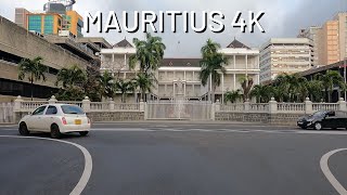 Mauritius 4K - Driving Tour of Downtown Port Louis
