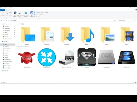 How to change system drive icons in Windows 10/8.1/8/7 How to change system drive icons in Windows 10/8.1/8/7
