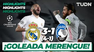 HIGHLIGHTS | Real Madrid 3(4)-(1)1 Atalanta | Champions League 2021 - 8vos Vuelta | TUDN