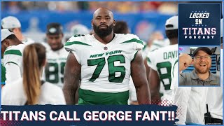 Tennessee Titans Call George Fant for Visit, Fant's Impact on Starting OL & Flowers for Ran Carthon