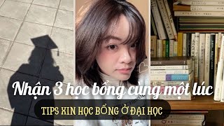 [Du học Nhật] Mình đang nhận 3 học bổng cùng 1 lúc 💴 + TIPS🔐 viết hồ sơ, phỏng vấn xin học bổng📚📝