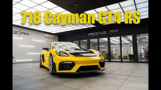 My NEW Porsche Cayman GT4 RS - Details and Body Protection