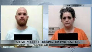 Two sought in Williamson County for theft and drug charges