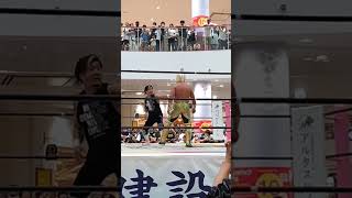 【大阪プロレスinアリオ八尾】ビリーケン・キッドVS大瀬良康隆