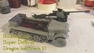 The Dragon Sd.Kfz 10 isn’t that easy to build