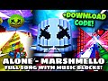 “Marshmello - Alone” full song with Fortnite creative music blocks! (download code: 9887-5504-3095)